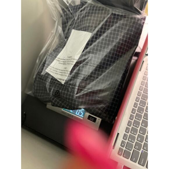 J. Jill slacks pants trousers women's medium (see notes) gray checked on black - Picture 13 of 15